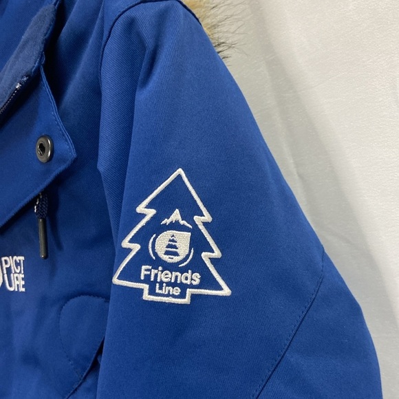 PICTURE Cooler 2 Friends Line Snowboard Ski Jacket Blue Woman's Size Large - Picture 9 of 13